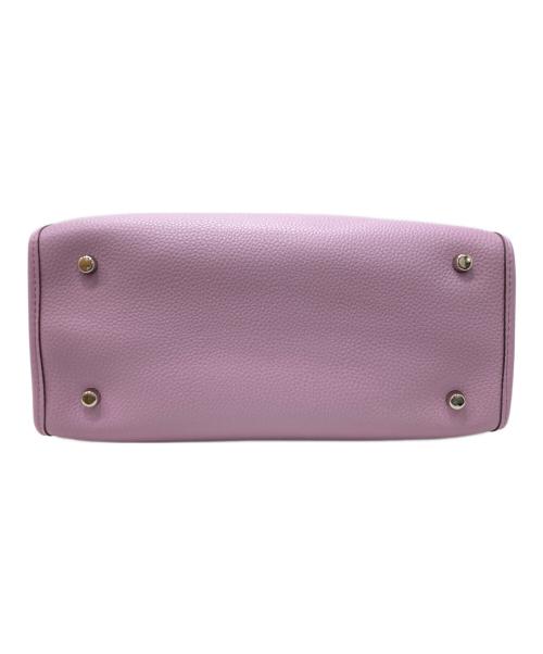 COACH（コーチ）COACH (コーチ) デンプシー キャリーオール シグネチャー ジャカード ウィズ ストライプ アンド コーチ パッチ ピンクの古着・服飾アイテム