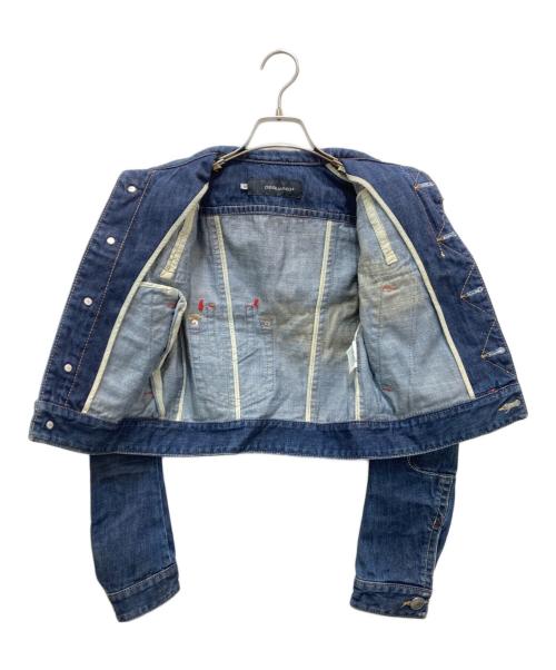 DSQUARED2（ディースクエアード）DSQUARED2 (ディースクエアード) デニムジャケット インディゴ サイズ:38の古着・服飾アイテム
