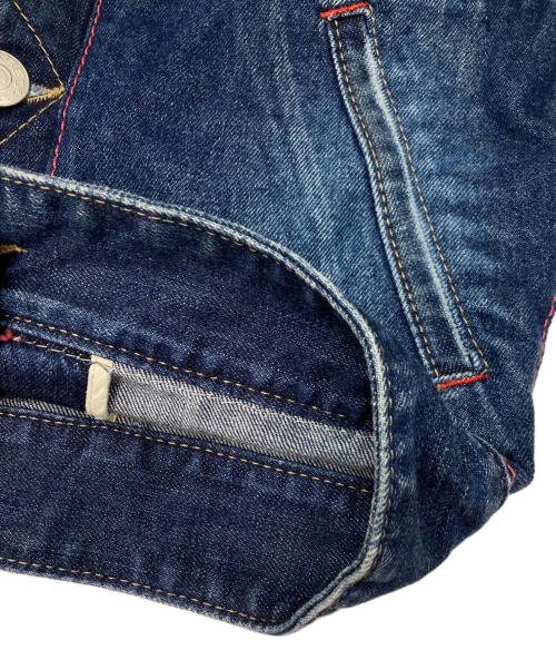 DSQUARED2（ディースクエアード）DSQUARED2 (ディースクエアード) デニムジャケット インディゴ サイズ:38の古着・服飾アイテム