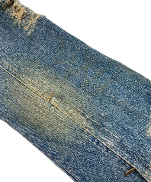 L.G.B（ルグランブルー）L.G.B (ルグランブルー) ダメージデニムジャケット インディゴ サイズ:XSの古着・服飾アイテム