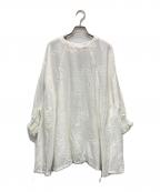 BEARDSLEYビアズリー）の古着「ブラウスワンピース」｜ホワイト