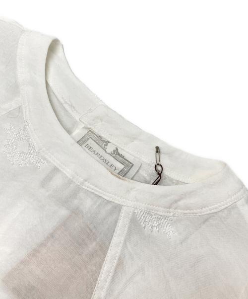 BEARDSLEY（ビアズリー）BEARDSLEY (ビアズリー) ブラウスワンピース ホワイト サイズ:FREEの古着・服飾アイテム