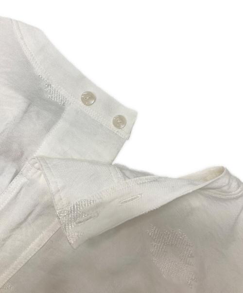 BEARDSLEY（ビアズリー）BEARDSLEY (ビアズリー) ブラウスワンピース ホワイト サイズ:FREEの古着・服飾アイテム