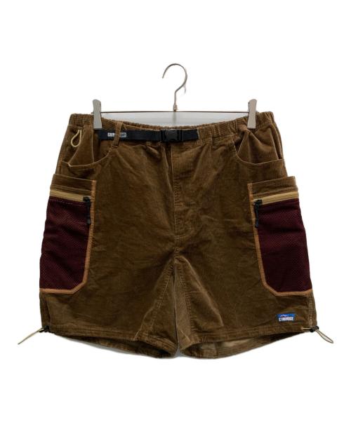 GRIP SWANY（グリップスワニー）GRIP SWANY (グリップスワニー) STABRIDGE (スタブリッジ) INNER CITY EXPLORER SHORTS 1 CORDS ブラウン サイズ:Lの古着・服飾アイテム