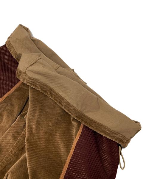 GRIP SWANY（グリップスワニー）GRIP SWANY (グリップスワニー) STABRIDGE (スタブリッジ) INNER CITY EXPLORER SHORTS 1 CORDS ブラウン サイズ:Lの古着・服飾アイテム