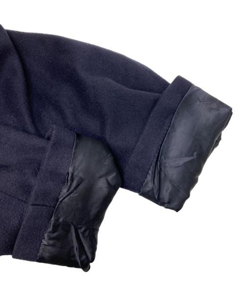 Aquascutum（アクアスキュータム）Aquascutum (アクアスキュータム) カシミヤコート ネイビー サイズ:不明（実寸参照）の古着・服飾アイテム