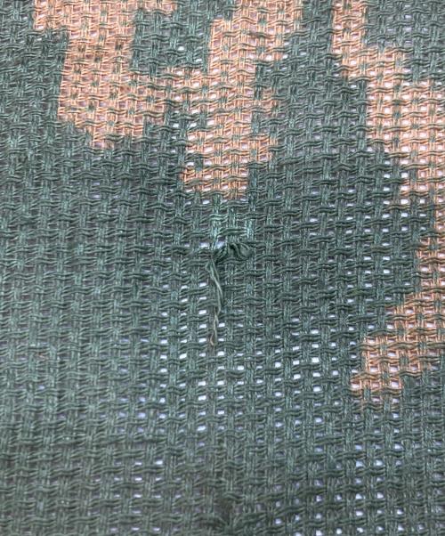 MILITARY（ミリタリー）MILITARY (ミリタリー) KLMKカモメッシュパーカー グリーン サイズ:-の古着・服飾アイテム