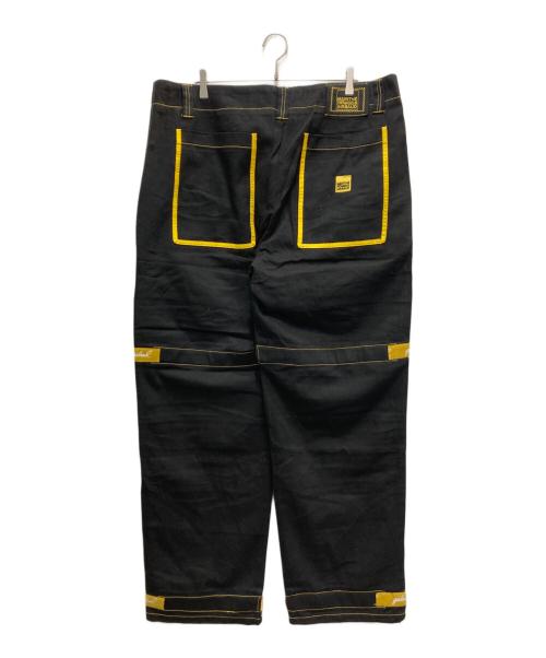 MARITHE+FRANCOIS GIRBAUD（マリテフランソワジルボー）MARITHE+FRANCOIS GIRBAUD (マリテフランソワジルボー) シャトルパンツ ブラック サイズ:40の古着・服飾アイテム