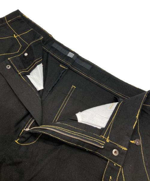 MARITHE+FRANCOIS GIRBAUD（マリテフランソワジルボー）MARITHE+FRANCOIS GIRBAUD (マリテフランソワジルボー) シャトルパンツ ブラック サイズ:40の古着・服飾アイテム