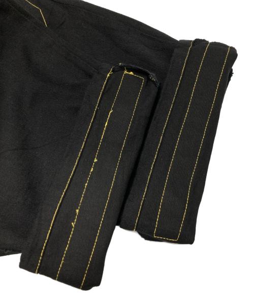 MARITHE+FRANCOIS GIRBAUD（マリテフランソワジルボー）MARITHE+FRANCOIS GIRBAUD (マリテフランソワジルボー) シャトルパンツ ブラック サイズ:40の古着・服飾アイテム