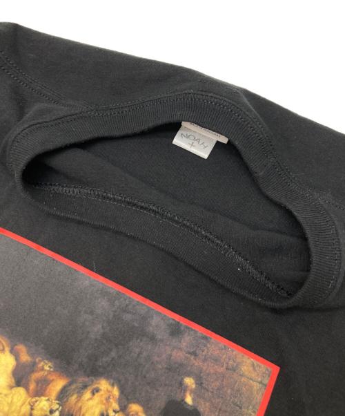 Noah（ノア）Noah (ノア) プリントTシャツ ブラック サイズ:Sの古着・服飾アイテム