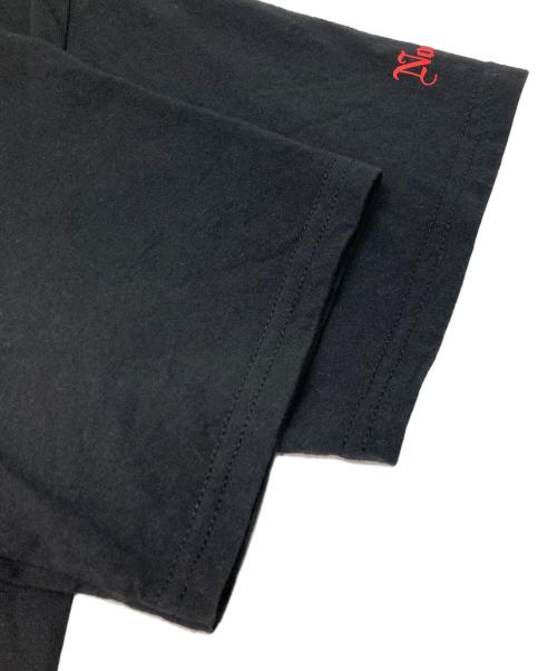 Noah（ノア）Noah (ノア) プリントTシャツ ブラック サイズ:Sの古着・服飾アイテム