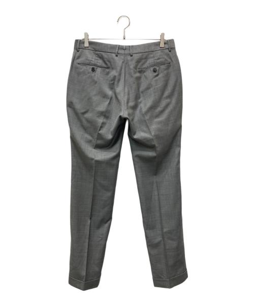 TOMORROW LAND PILGRIM（トゥモローランド ピルグリム）TOMORROW LAND PILGRIM (トゥモローランド ピルグリム) ERMENEGILDO ZEGNA (エルメネジルド・ゼニア) セットアップスーツ グレー×イエロー サイズ:50の古着・服飾アイテム