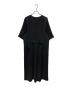 ENFOLD (エンフォルド) STRING DRAPE-DRESS ブラック サイズ:38：20000円