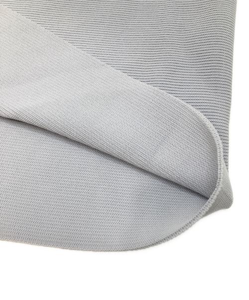 CFCL（シーエフシーエル）CFCL (シーエフシーエル) POTTERY CUPRO SHORT SLEEVE DRESS ホワイト×ブルー サイズ:3の古着・服飾アイテム