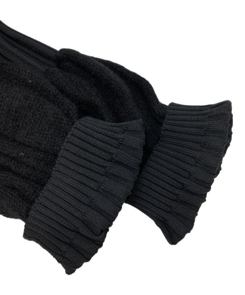 CFCL（シーエフシーエル）CFCL (シーエフシーエル) FLUTED MOHAIR CARDIGAN ブラック サイズ:3の古着・服飾アイテム