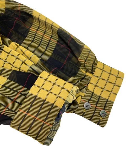 Diagram GRACE CONTINENTAL（ダイアグラム グレースコンチネンタル）Diagram GRACE CONTINENTAL (ダイアグラム グレースコンチネンタル) ブラウスワンピース イエロー サイズ:38の古着・服飾アイテム