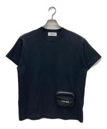 AMBUSH（アンブッシュ）の古着「ミニポーチ付きＴシャツ」｜ブラック