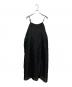 ELENDEEK（エレンディーク）の古着「バックオープンキャミワンピース」｜ブラック