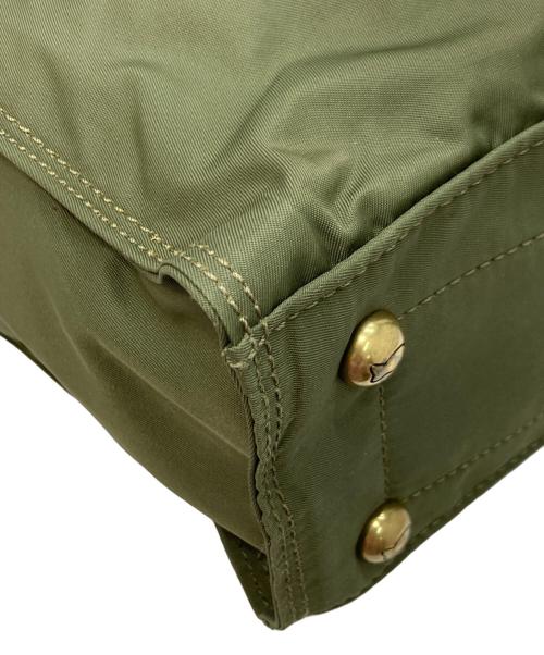 campomaggi（カンポマッジ）campomaggi (カンポマッジ) ナイロン2WAYショルダーバッグ カーキの古着・服飾アイテム