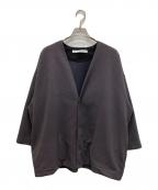 journal standard luxeジャーナルスタンダード ラックス）の古着「ブークレーダンボールカーディガン」｜ブラウン