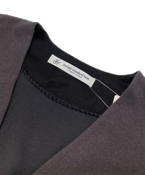 journal standard luxe（ジャーナルスタンダード ラックス）journal standard luxe (ジャーナルスタンダード ラックス) ブークレーダンボールカーディガン ブラウン サイズ:FREE 未使用品の古着・服飾アイテム