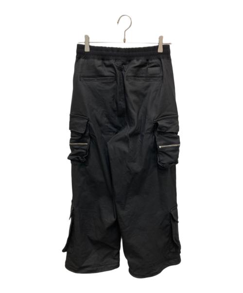 DANKE SCHON（ダンケ シェーン）DANKE SCHON (ダンケ シェーン) COATING FLAP POCKET PANT ブラック サイズ:Mの古着・服飾アイテム