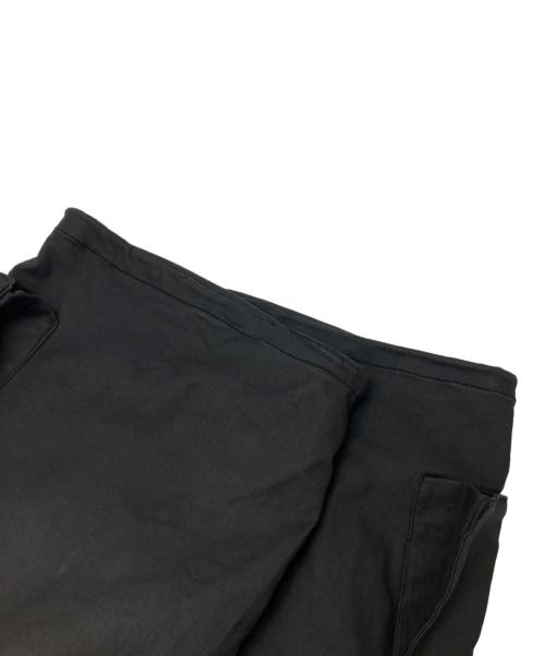 DANKE SCHON（ダンケ シェーン）DANKE SCHON (ダンケ シェーン) COATING FLAP POCKET PANT ブラック サイズ:Mの古着・服飾アイテム
