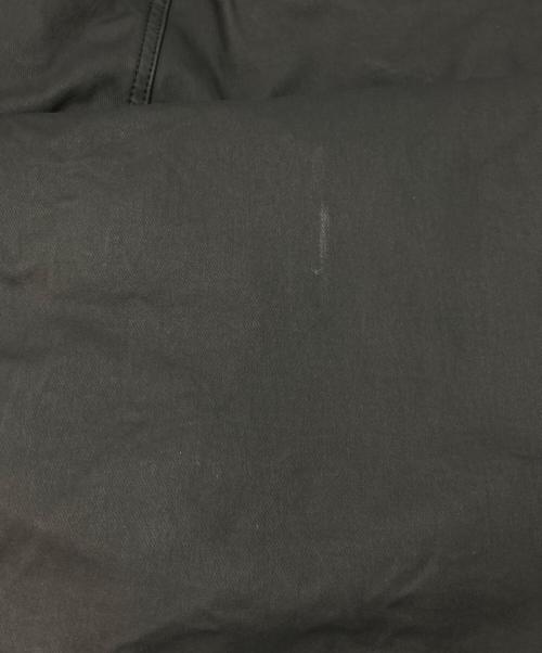 DANKE SCHON（ダンケ シェーン）DANKE SCHON (ダンケ シェーン) COATING FLAP POCKET PANT ブラック サイズ:Mの古着・服飾アイテム