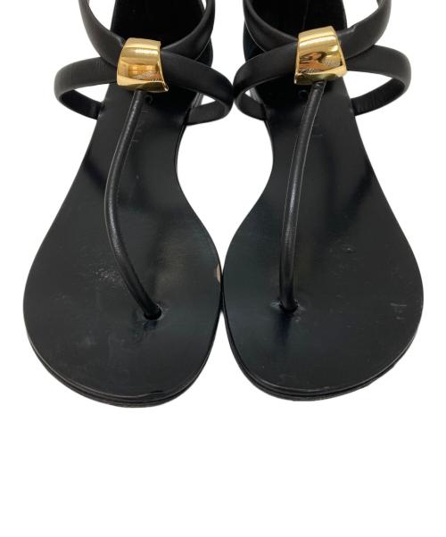 VICINI（ヴィッチーニ）VICINI (ヴィッチーニ) サンダル ブラック サイズ:35の古着・服飾アイテム