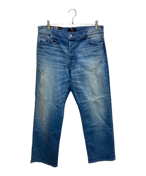 女神織（メガミオリ）女神織 (メガミオリ) 90S VINTAGE FAT DENIME インディゴ サイズ:3の古着・服飾アイテム