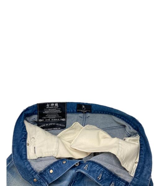 女神織（メガミオリ）女神織 (メガミオリ) 90S VINTAGE FAT DENIME インディゴ サイズ:3の古着・服飾アイテム