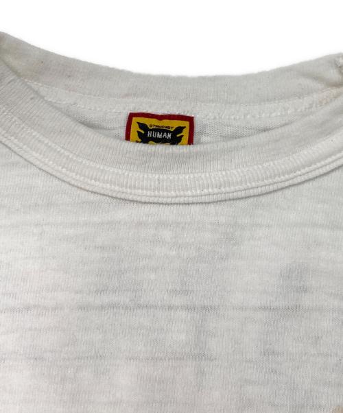 HUMAN MADE（ヒューマンメイド）HUMAN MADE (ヒューマンメイド) Tシャツ ホワイト サイズ:Lの古着・服飾アイテム