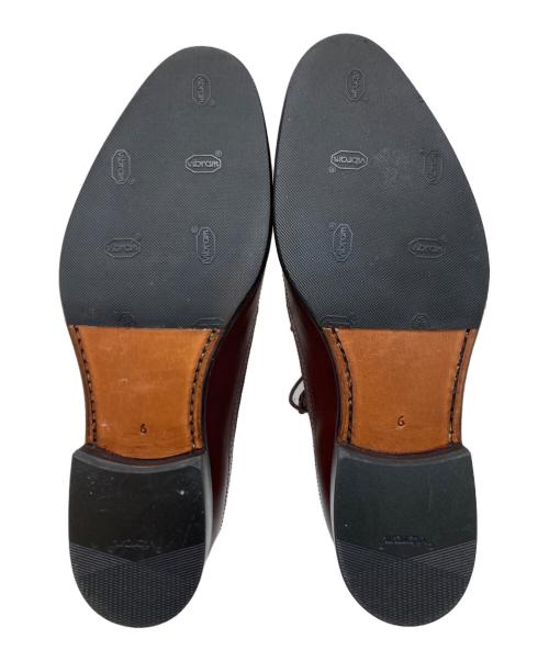 Jalan Sriwijaya（ジャランスリウァヤ）Jalan Sriwijaya (ジャランスリウァヤ) ウィングチップシューズ ブラウン サイズ:6の古着・服飾アイテム