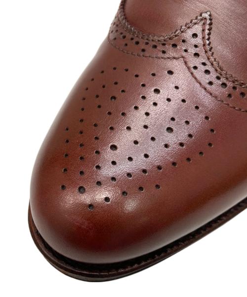 Jalan Sriwijaya（ジャランスリウァヤ）Jalan Sriwijaya (ジャランスリウァヤ) ウィングチップシューズ ブラウン サイズ:6の古着・服飾アイテム