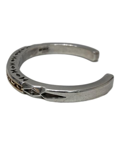 Navajo（ナバホ）NAVAJO (ナバホ) スクエアワイヤー バングル シルバーの古着・服飾アイテム