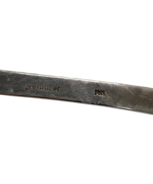 Navajo（ナバホ）NAVAJO (ナバホ) スクエアワイヤー バングル シルバーの古着・服飾アイテム