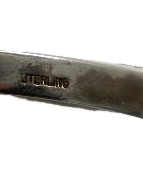 Navajo（ナバホ）NAVAJO (ナバホ) スクエアワイヤー バングル シルバーの古着・服飾アイテム