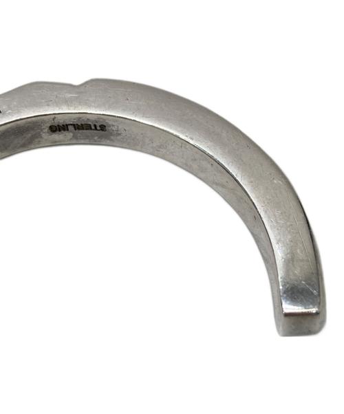 Navajo（ナバホ）NAVAJO (ナバホ) スクエアワイヤー バングル シルバーの古着・服飾アイテム