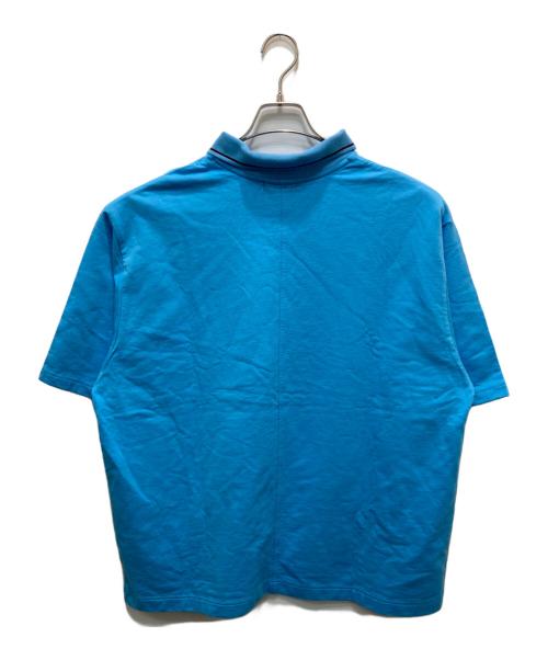 MAISON SPECIAL（メゾンスペシャル）MAISON SPECIAL (メゾンスペシャル) Polo Color T-shirt ブルー サイズ:SIZEFREE 未使用品の古着・服飾アイテム