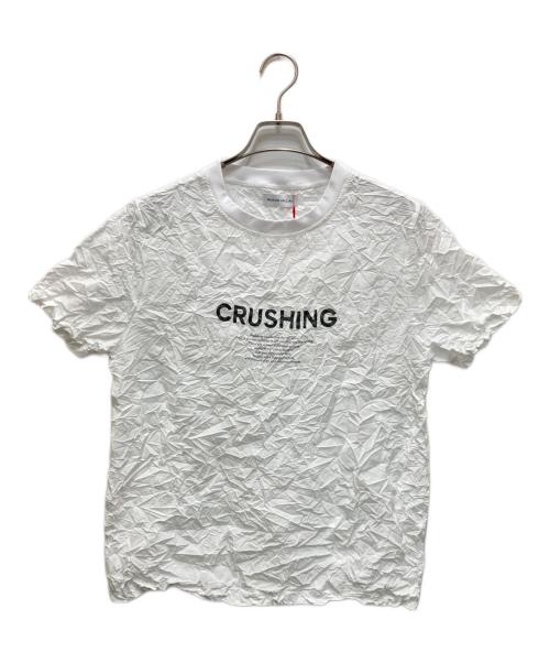 MAISON SPECIAL（メゾンスペシャル）MAISON SPECIAL (メゾンスペシャル) CRUSHING Washer T-shirt ホワイト サイズ:FREE 未使用品の古着・服飾アイテム