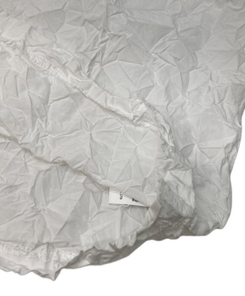 MAISON SPECIAL（メゾンスペシャル）MAISON SPECIAL (メゾンスペシャル) CRUSHING Washer T-shirt ホワイト サイズ:FREE 未使用品の古着・服飾アイテム