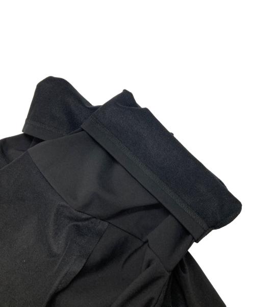 MAISON SPECIAL（メゾンスペシャル）MAISON SPECIAL (メゾンスペシャル) Shoulder Zip Design T-shirt ブラック サイズ:FREE 未使用品の古着・服飾アイテム