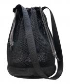 NOMADISノマディス）の古着「メッシュ巾着ショルダーバッグ」｜ブラック