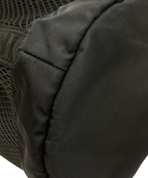 NOMADIS（ノマディス）NOMADIS (ノマディス) メッシュ巾着ショルダーバッグ ブラックの古着・服飾アイテム