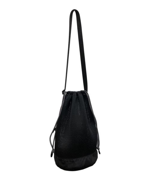 NOMADIS（ノマディス）NOMADIS (ノマディス) メッシュ巾着ショルダーバッグ ブラックの古着・服飾アイテム