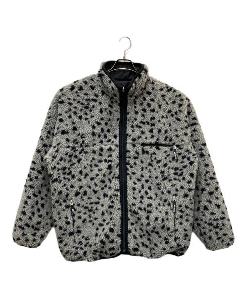 WACKO MARIA（ワコマリア）WACKO MARIA (ワコマリア) REVERSIBLE LEOPARD BOA FLEECE JACKET ブラック サイズ:XLの古着・服飾アイテム