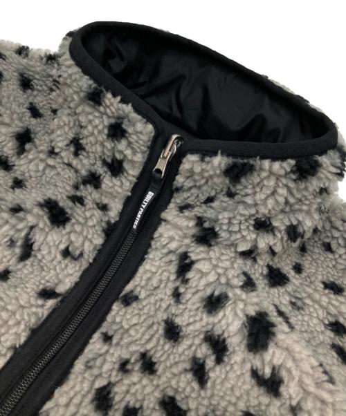 WACKO MARIA（ワコマリア）WACKO MARIA (ワコマリア) REVERSIBLE LEOPARD BOA FLEECE JACKET ブラック サイズ:XLの古着・服飾アイテム