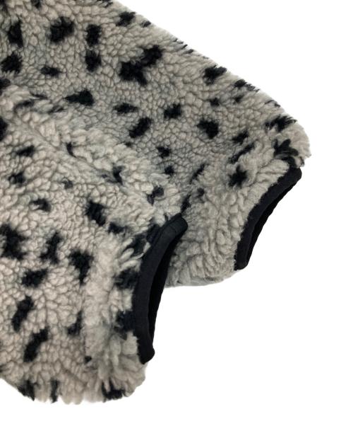 WACKO MARIA（ワコマリア）WACKO MARIA (ワコマリア) REVERSIBLE LEOPARD BOA FLEECE JACKET ブラック サイズ:XLの古着・服飾アイテム