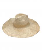 kijima takayukiキジマタカユキ）の古着「ラフィアハット」｜ベージュ
